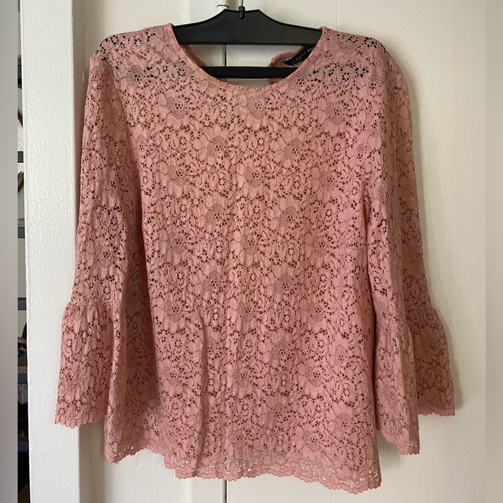 Zara lace top